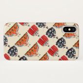 ROCOCO LADY ART DECO BEAUTY MODE COSTUME ONTWERP Case-Mate iPhone CASE (Achterkant (horizontaal))