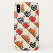 ROCOCO LADY ART DECO BEAUTY MODE COSTUME ONTWERP Case-Mate iPhone CASE (Achterkant)