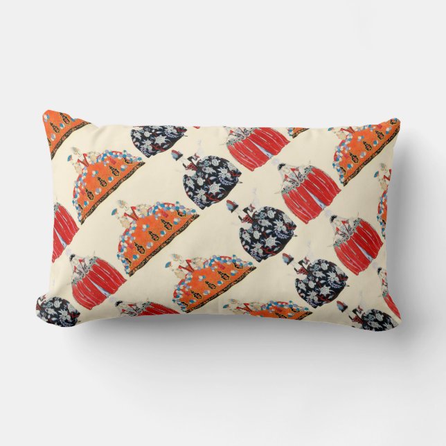 ROCOCO LADY ART DECO MODE COSTUME DESIGNER KUSSEN (Voorkant)