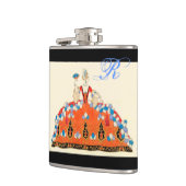 ROCOCO LADY ART DECO MODE COSTUME MONOGRAM HEUPFLES (Links)