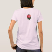 ROCOCO LADY ART DECO MODE COSTUME ONTWERP T-SHIRT (Achterkant)