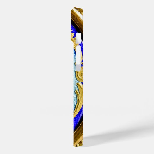 ROCOCO LADY MET PINKROSES Case-Mate iPhone CASE (Achterkant / Links)