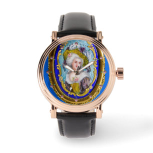ROCOCO LADY MET PINKROSES HORLOGE