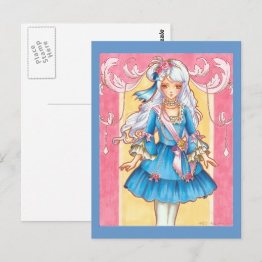 Rococo Lolita Briefkaart (Voorkant / Achterkant)