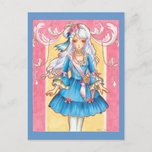 Rococo Lolita Briefkaart