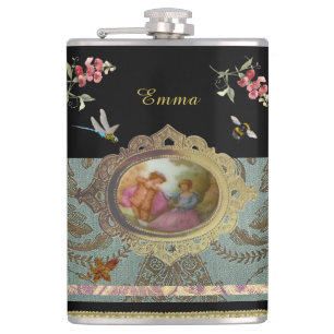 Rococo Magische Tuinfles Heupfles