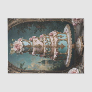 Rococo Parijse gelaagde cake 5 decoupage papier