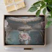 Rococo Parijse gelaagde cake 5 decoupage papier (Geschenk)