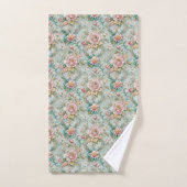 Rococo Pastel Handdoeken Zachte Bloemen voor de Ba (Handdoek)
