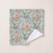Rococo Pastel Handdoeken Zachte Bloemen voor de Ba (Wasdoekje)