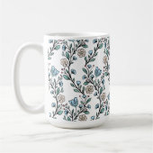 Rococo pattern koffiemok (Links)