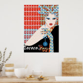 rococo pop live poster (Keuken)