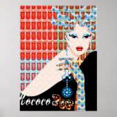 rococo pop live poster (Voorkant)