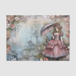 Rococo Prinses Weefsel Pagina Tissuepapier