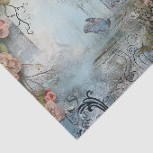 Rococo Prinses Weefsel Pagina Tissuepapier (Detail)