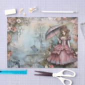 Rococo Prinses Weefsel Pagina Tissuepapier (Craft)