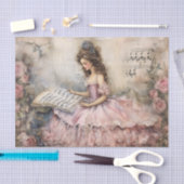 Rococo Prinses Weefsel Pagina Tissuepapier (Craft)