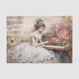 Rococo Prinses Weefsel Pagina Tissuepapier