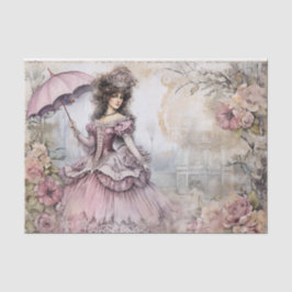 Rococo Prinses Weefsel Pagina Tissuepapier