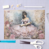 Rococo Prinses Weefsel Pagina Tissuepapier (Craft)