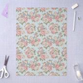 Rococo Revival Cherub Floral Toile  Tissuepapier (Craft)