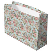 Rococo Revival Cherub Floral Toile Wrapping Paper Groot Cadeauzakje (Achterkant Gekanteld)