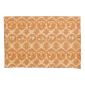 Rococo Revival Damask Nature Pattern Kussensloop (Voorkant)