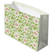 Rococo Revival Wild Strawberry & Clover Custom Groot Cadeauzakje (Achterkant Gekanteld)