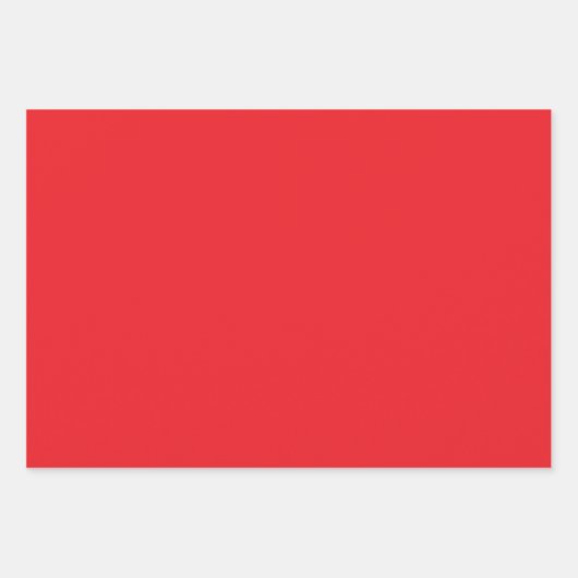 Rococo Revival Wild Strawberry & Clover Custom Inpakpapier Vel (Voorkant 2)