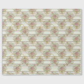 Rococo Ribbon Swag Cadeaupapier (Vlak)