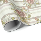 Rococo Ribbon Swag Cadeaupapier (Rol Hoek)