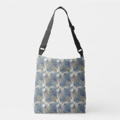 Rococo Rich Pattern-ontwerp met Gold Relief Crossbody Tas (Voorkant)