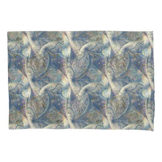 Rococo Rich Pattern-ontwerp met Gold Relief Kussensloop (Voorkant)