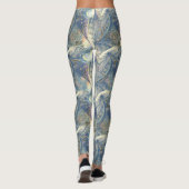 Rococo Rich Pattern-ontwerp met Gold Relief Leggings (Achterkant)