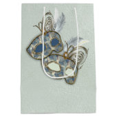 Rococo Rich Pattern-ontwerp met maskers Medium Cadeauzakje (Achterkant)