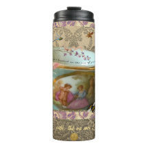 Rococo Romantisch Geschenk Thermokop