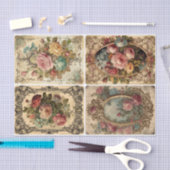 Rococo Rozen Tissuepapier (Craft)