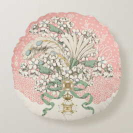Rococo Shabby Chic Decor Sierkussennen Hydrangea Rond Kussen
