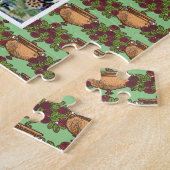 Rococo sprookje prinses horseback legpuzzel (Zijkant)