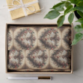 Rococo stijl hart tissuepapier (Geschenk)