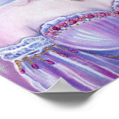 Rococo valentijn fantasy art van Renee Lavoie Poster (Hoek)