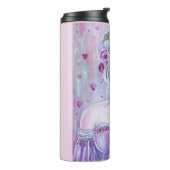 Rococo valentijn fantasy art van Renee Lavoie Thermosbeker (Gedraaid links)