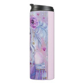 Rococo valentijn fantasy art van Renee Lavoie Thermosbeker (Geroteerd rechts)