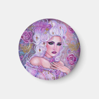 Rococo valentine fantasy art by Renee Lavoie Magneet