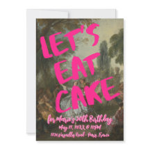 Rococo verjaardagsfeestje Marie Antoinette Bold Pi