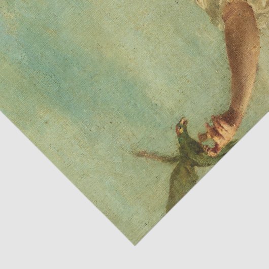 Rococo Victoriaans Edwardian Tissuepapier (Detail)