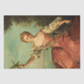 Rococo Victoriaans Edwardian Tissuepapier (Voorkant)