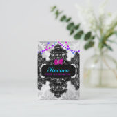 Rococo Wonderland Colorful Visitekaartje (Staand voorkant)