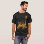 Rocomotief van de raketstoommotor van Stephenson T-shirt (Voorkant volledig)