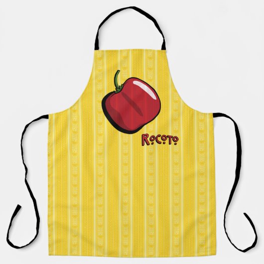 Rocoto Chili Pepper All-Over Print Schort (Voorkant)
